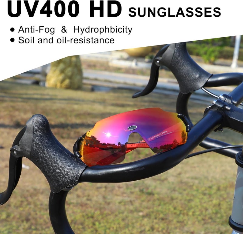 BangLong Polarized Sports Sunglasses for Men Women - UV Protection Sun Glasses for Running Baseball Cycling Bike Fishing - Image 3